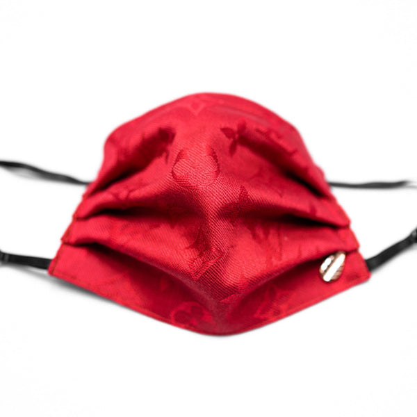 Red LV Face Mask – Mint Creations store